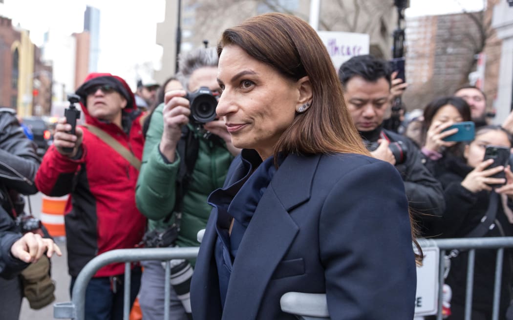 Karen Friedman Agnifilo, attorney for Luigi Mangione, exits federal court in New York, US, on Thursday, Dec. 19, 2024. Luigi Mangione, the suspect in the fatal midtown Manhattan shooting of a top UnitedHealth Group Inc. executive, was extradited to New York to face murder charges after he dropped his opposition to the move in court on Thursday. (Photo by VANESSA CARVALHO / BRAZIL PHOTO PRESS / Brazil Photo Press via AFP)