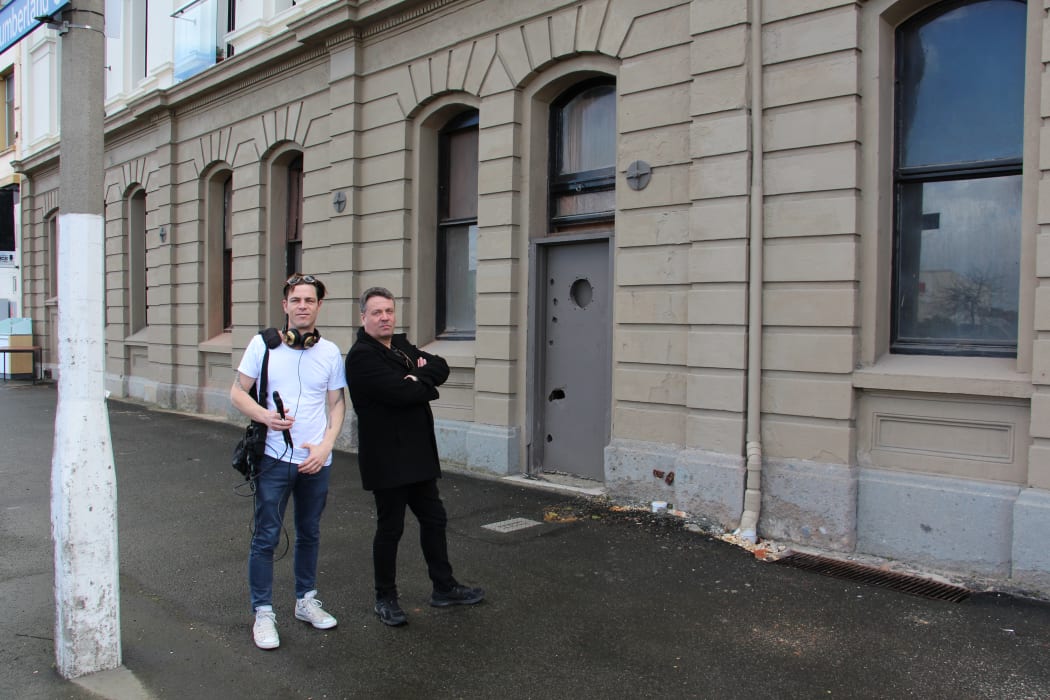 Outside what was 'The Pitz'