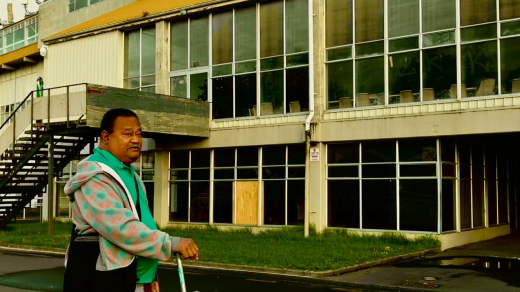 Screenshot of Atonia Vavao's father in her video submission for WYF