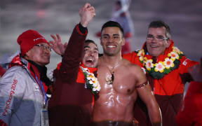 Pita Taufatofua delighted the crowd at the opening ceremony.