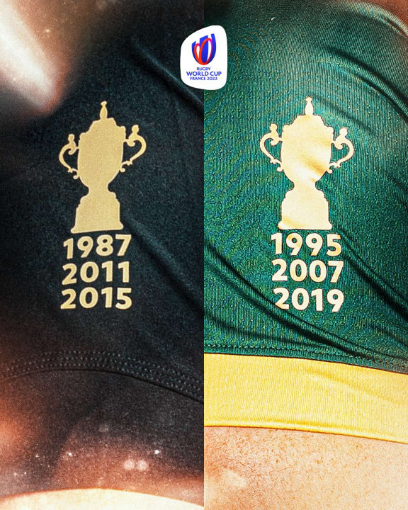 All Blacks and Springboks go head to head in the rugby world cup finals