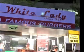 The White Lady food truck in Auckland.