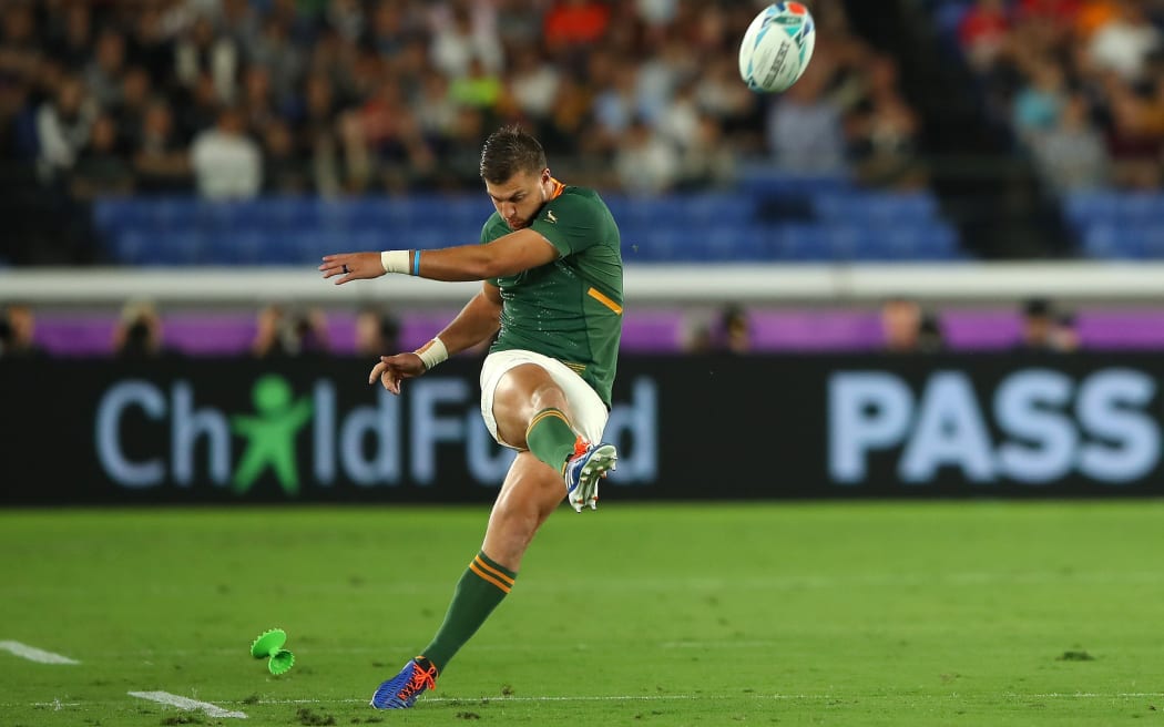 Springbok first five Handre Pollard.