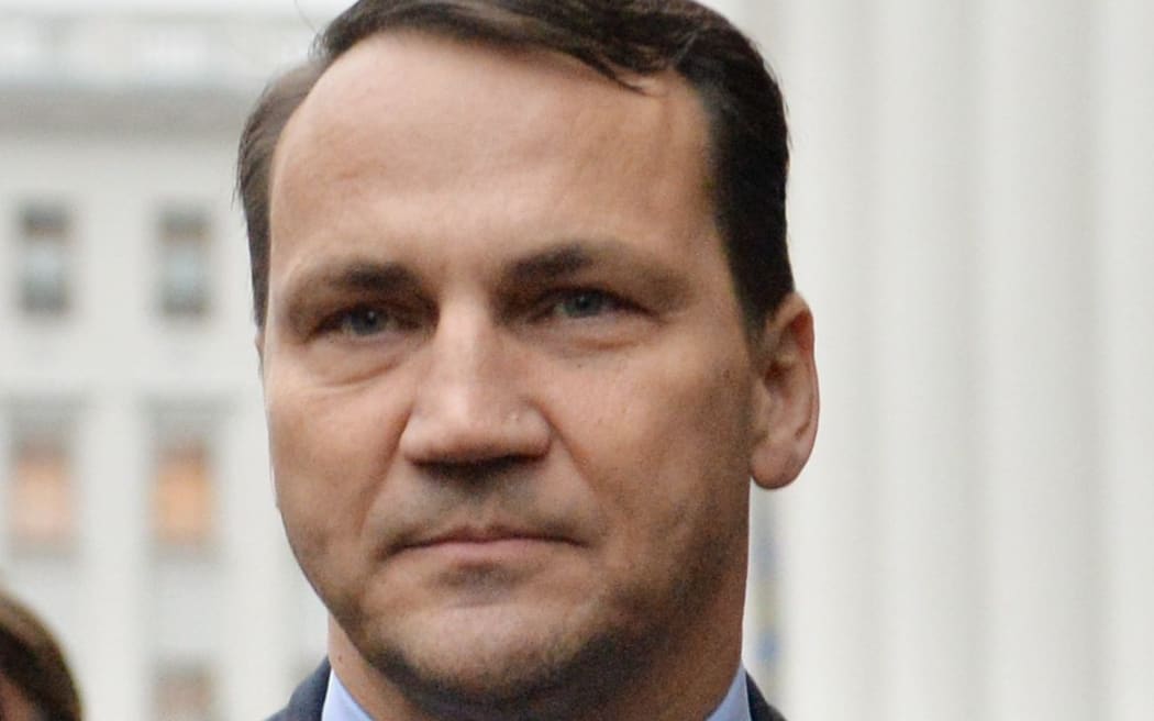 Foreign Minister Radoslaw Sikorski.