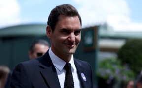 Swiss tennis legend Roger Federer