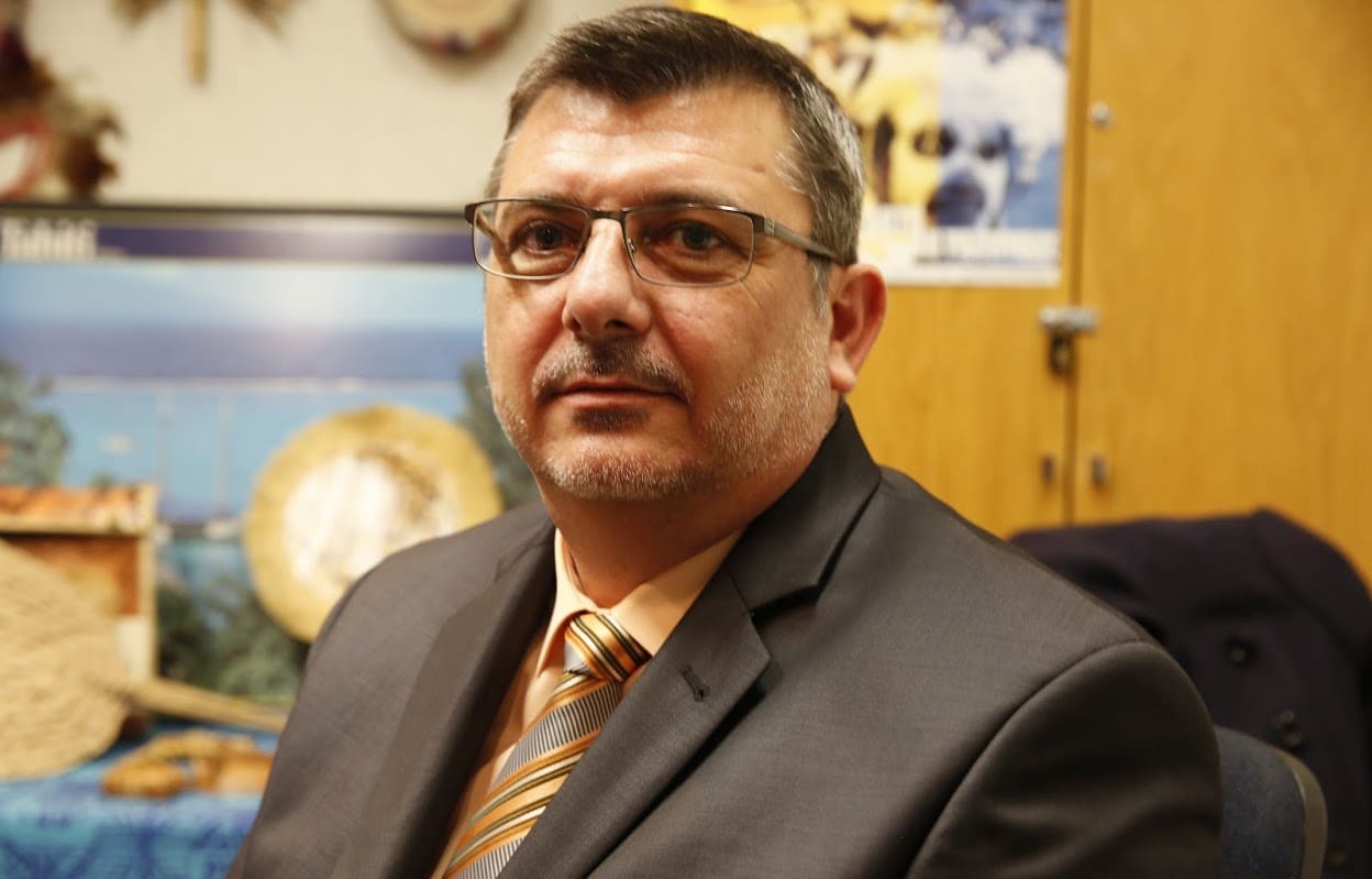 The president of New Caledonia's collegial government, Philippe Germain.