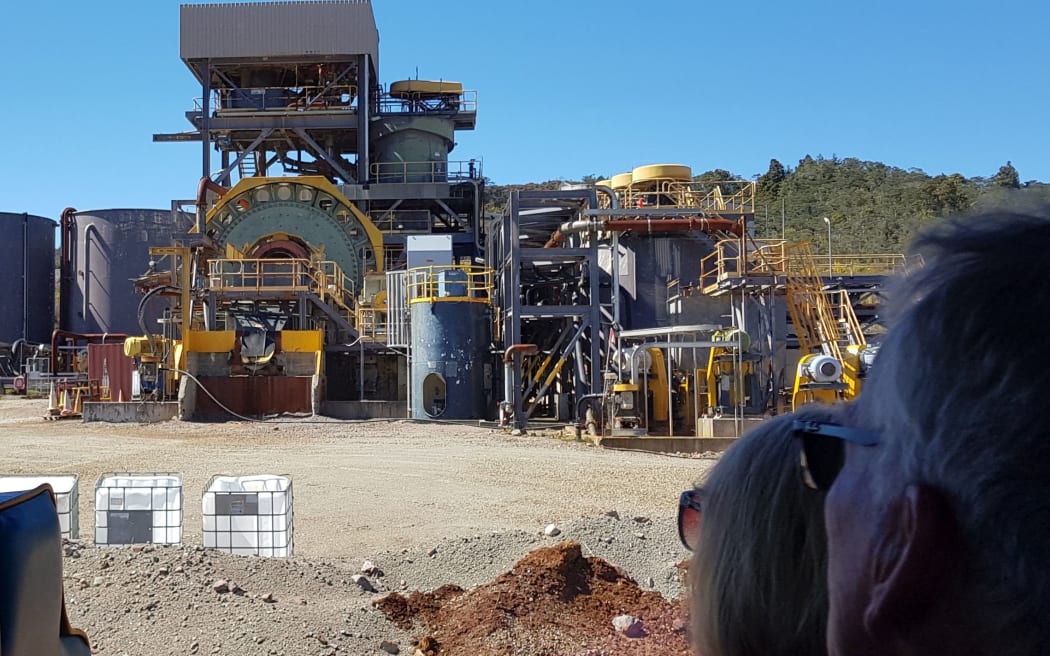 Reefton visitors were given tours of the old Globe mine site by the company as part of the town;s 150th celebrations last October 2020