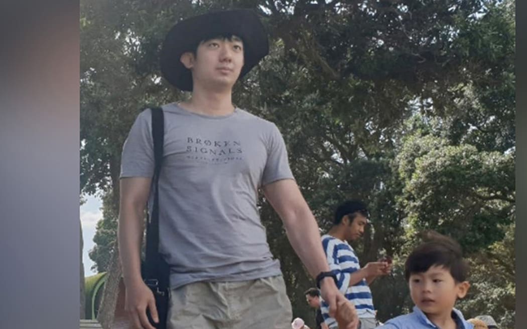 Jung Sup Lee pictured with this son Ha-il Lee, then 4 years old. The pair were killed in a double-fatal house fire in Auckland last month.