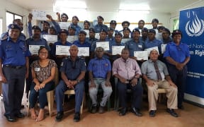 Human rights in policing training, Goroka, April 2017.