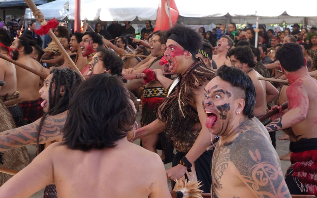 Commemorations at Turangawaewae Marae today, where the land titles to Rangiriri Pa and Te Wheoro's redoubt historical reserve were returned to iwi.