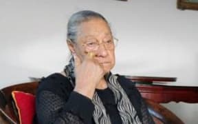 Tonga's Queen Mother Halaevalu Mata'aho who died in Feb 2017