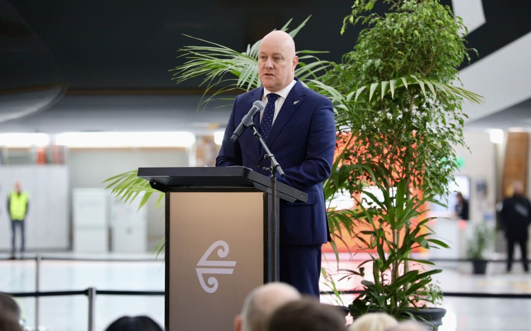 Opening of Air NZ maintenance base at Auckland Airport