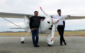 Ramesh Kumar and his son, Rohit Ramesh.