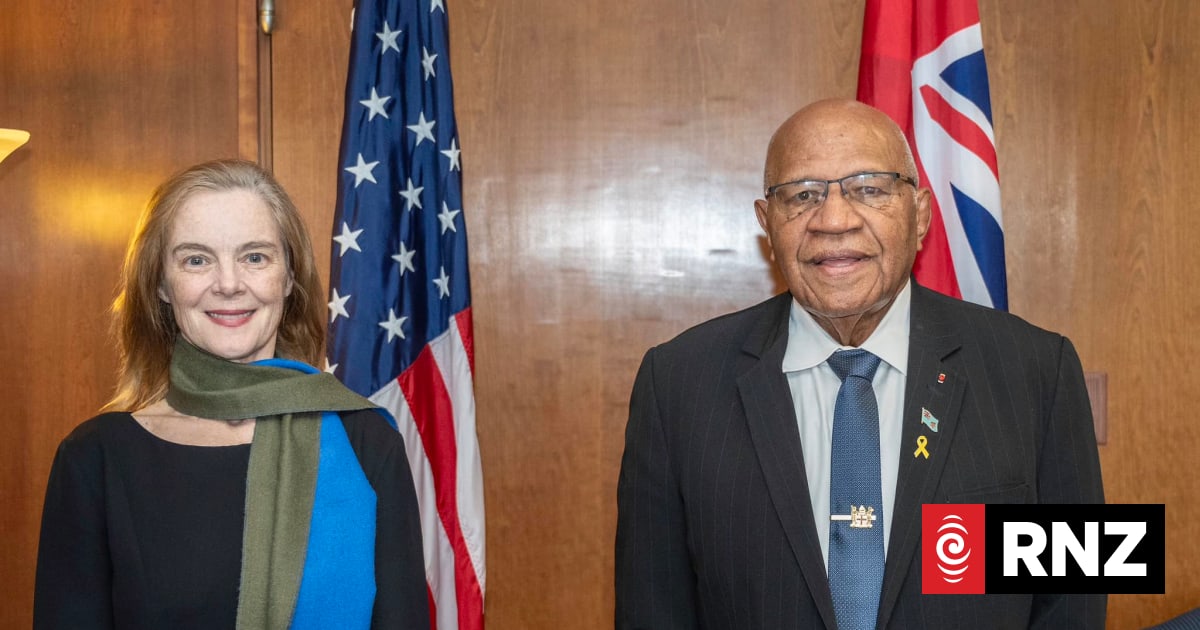 Rabuka discusses US relations and regional implications with Under ...