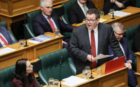 Grant Robertson gives the Budget speech