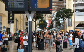The Saint-Charles Station in Marseille.