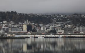 Dunedin city and harbour