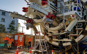City Rail Link tunnel-boring machine