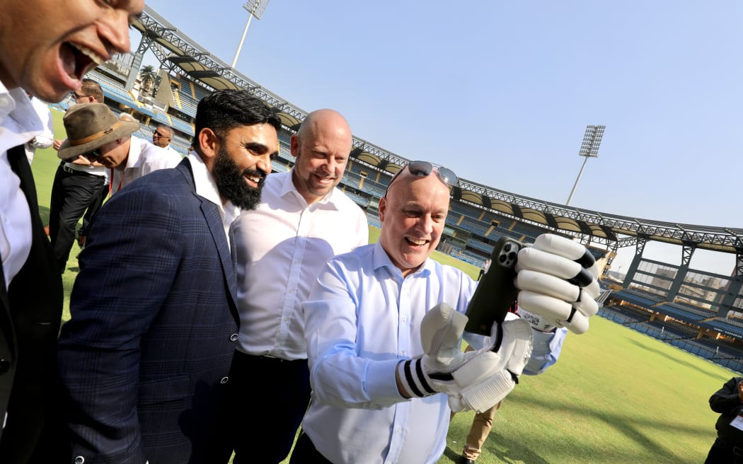 Luxon cricket at Wankhede Stadium in Mumbai