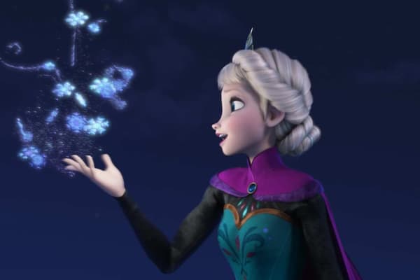As a character, Elsa's "not exactly personable", Turnbull says. "She's nervous and afraid and guarded."
