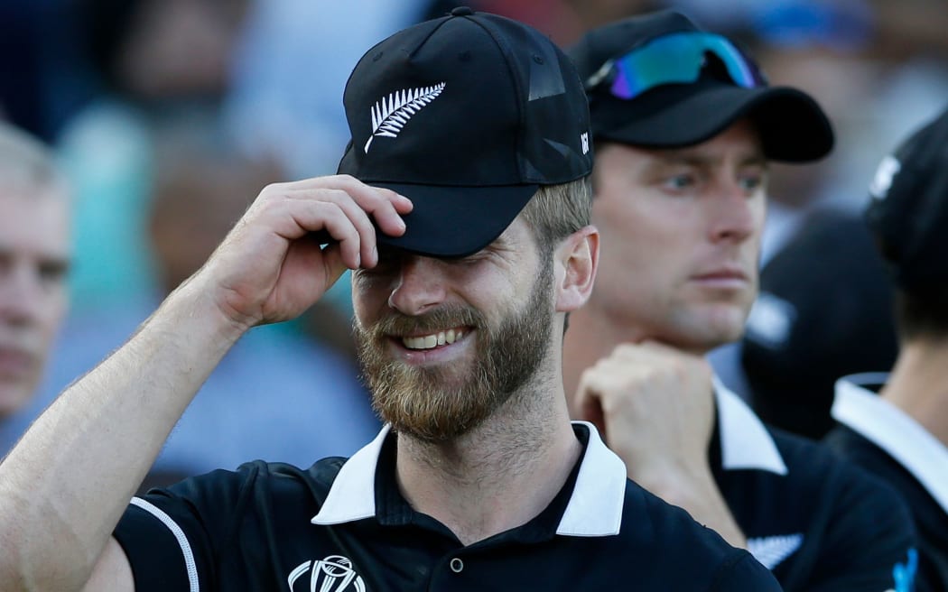 A dejected New Zealand captain Kane Williamson after losing the final.