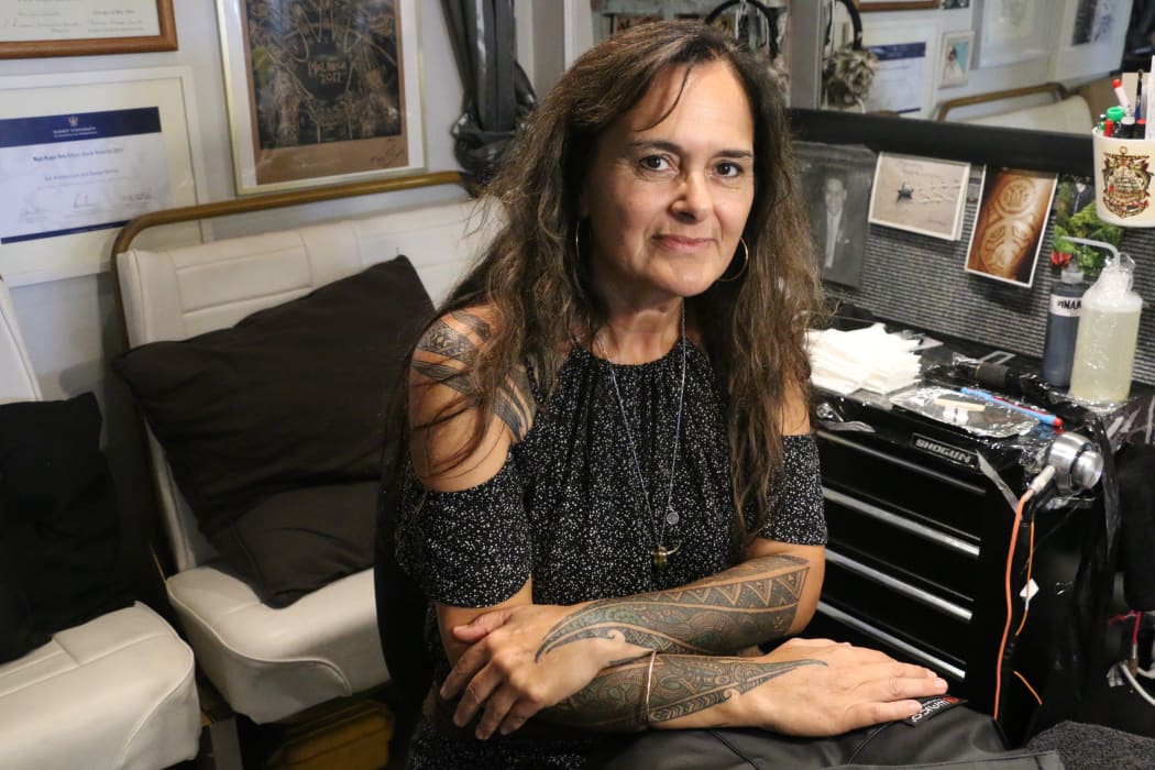 Julie Paama Pengelly started out in Taa Moko in the early 1990's.