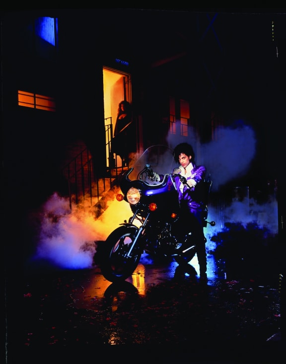 The inimitable Prince, image from Purple Rain