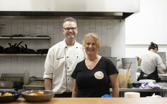 Royce Bold, left and Diane Stanbra