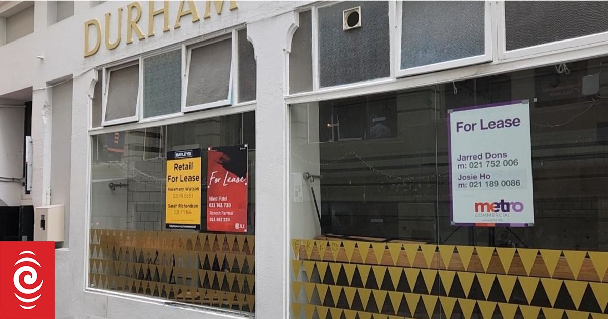 One in eight retail stores in Auckland empty, data shows