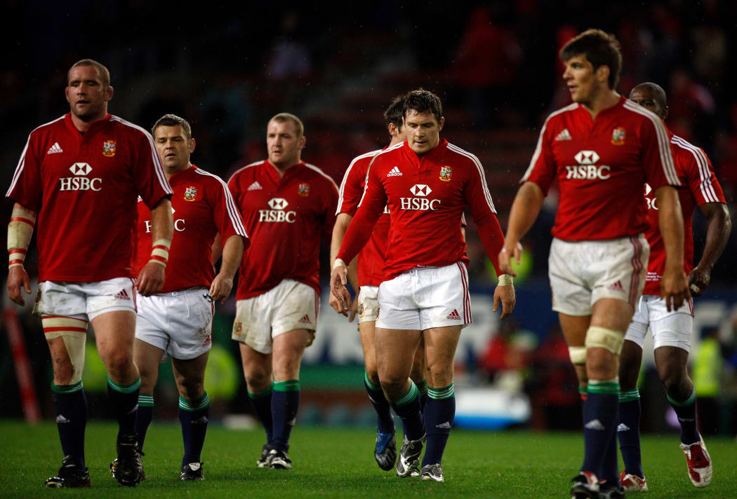 2009 British & Irish Lions Tour, Newlands, Cape Town, South Africa 23/6/2009
Emerging Springboks vs British & Irish Lions
British & Irish Lions players walk off the pitch after the game 
Mandatory Credit ©INPHO/Dan Sheridan