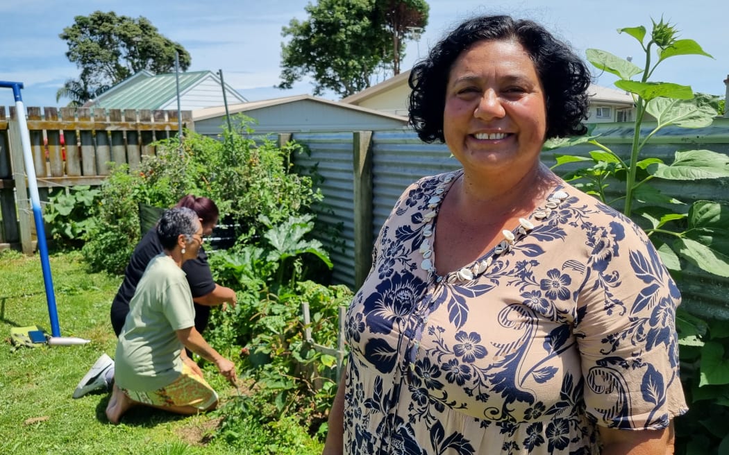 Course content creator Pounamu Skelton was pleased with Te Rina's kūmara.