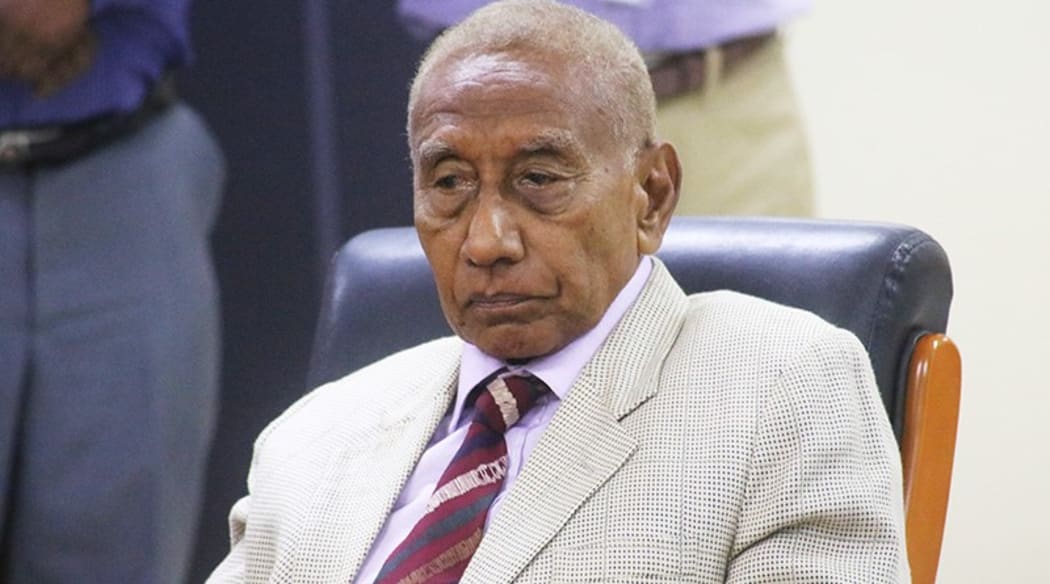 Governor of PNG's New Ireland Sir Julius Chan