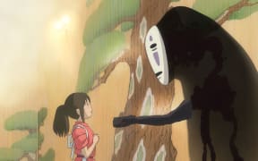 The 2001 film Spirited Away, directed by Hayao Miyazaki and animated by Studio Ghibli.
