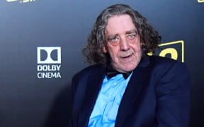 Actor Peter Mayhew, who played the original Chewbacca, arrives for the premiere of the film 'Solo: A Star Wars Story' in Hollywood, California on May 10, 2018.
