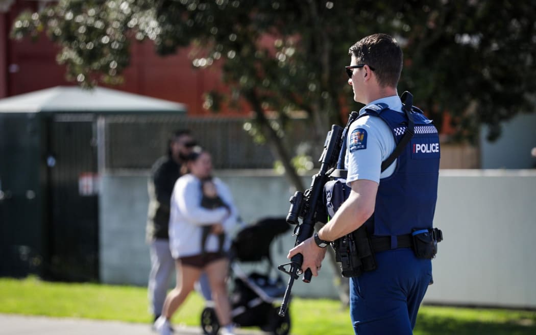 Police are responding to a serious incident on Hereford Street in Linwood, Christchurch.