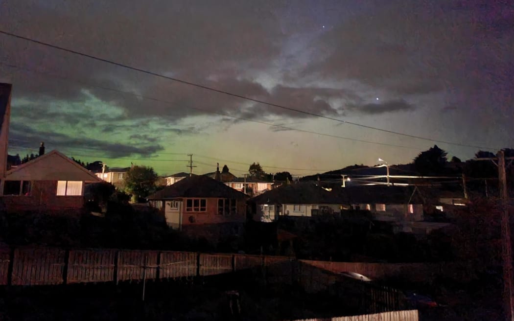 The sky over Dunedin on 11 May, 2024.