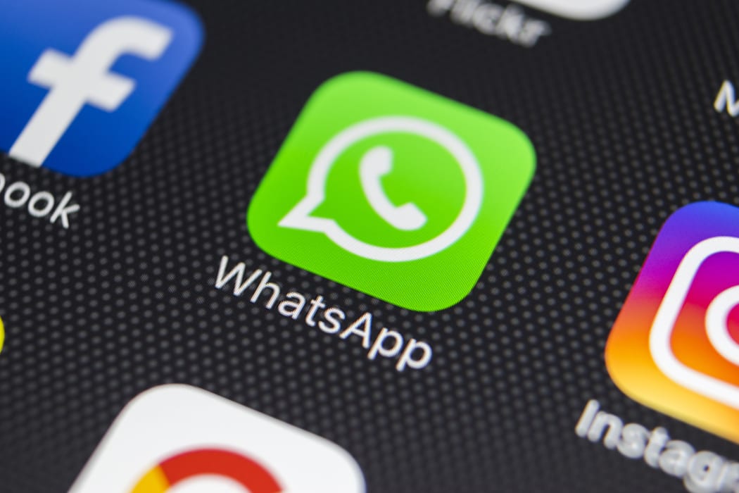 Whatsapp messenger application icon.