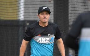 BJ Watling at Black Caps training.