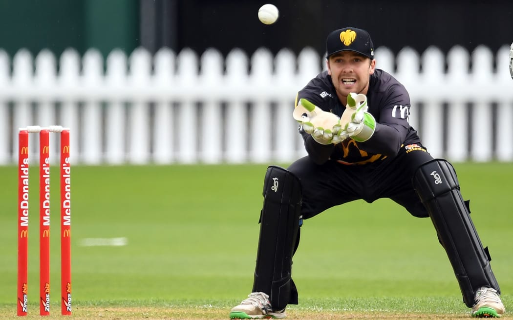 Wellington Firebirds wicket-keeper, Tom Blundell