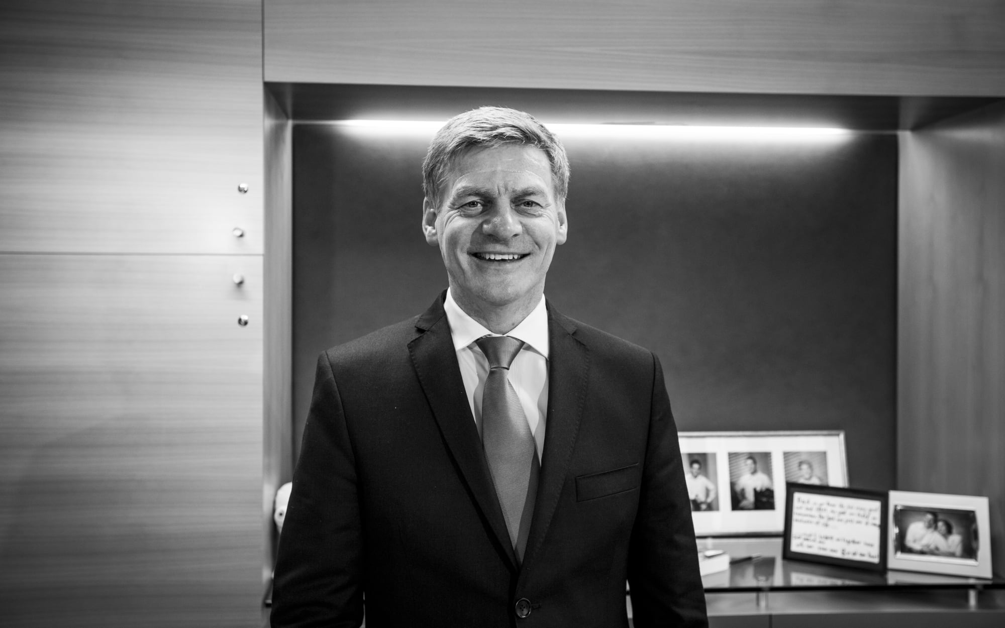 National Party leader Bill English