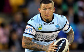Former Cronulla playmaker Todd Carney.