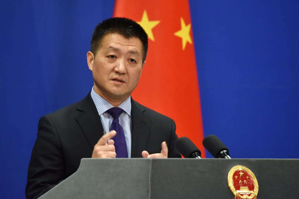China's Ministry of Foreign Affairs spokesman Lu Kang.