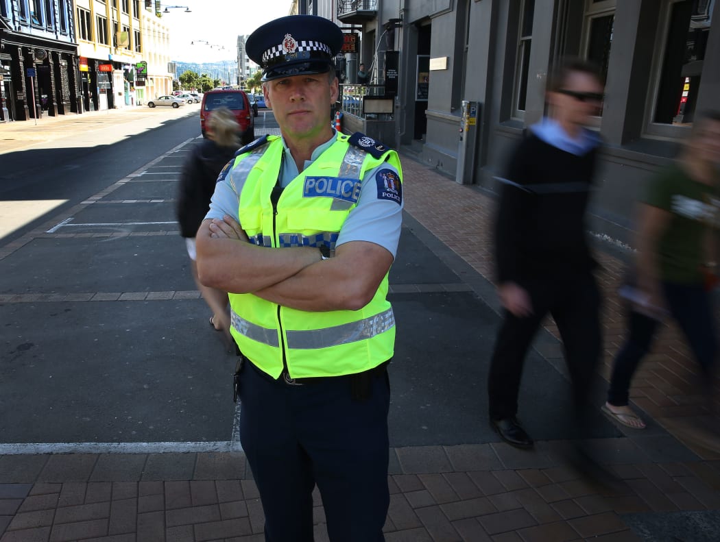 Senior Sergeant Mark Buttar of Wellington Police District