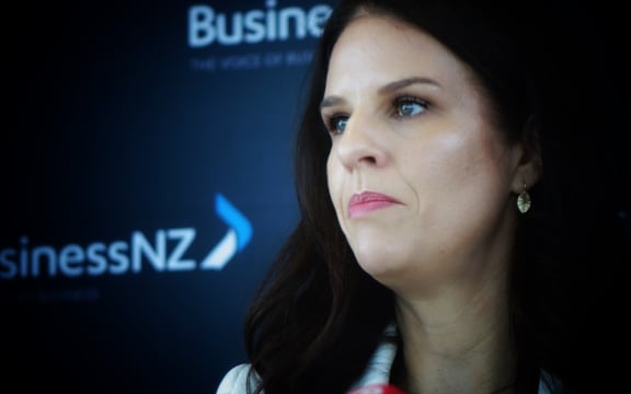 Immigration Minister Erica Stanford at the announcement.