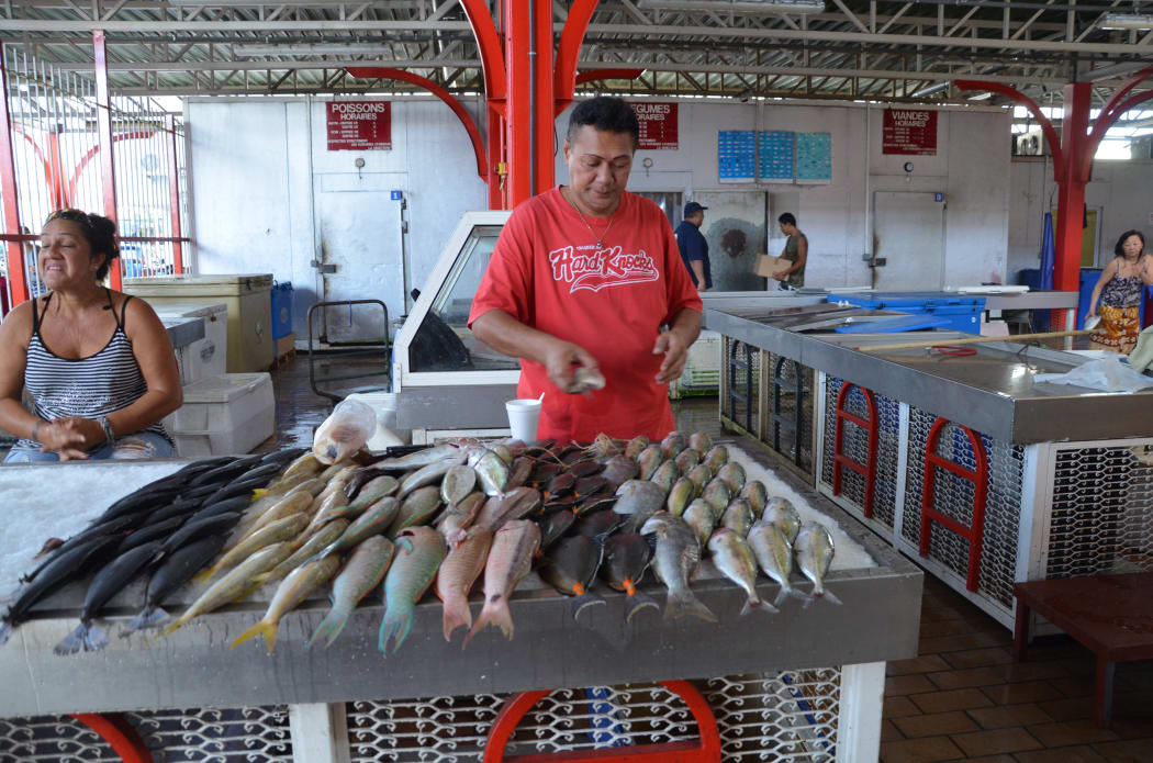 Tahiti fish market
