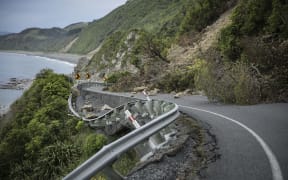State highway 1 - north of Kaikoura