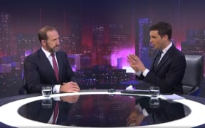 Justice minister Andrew Little quizzed by TVNZ's Jack Tame on Q+A.