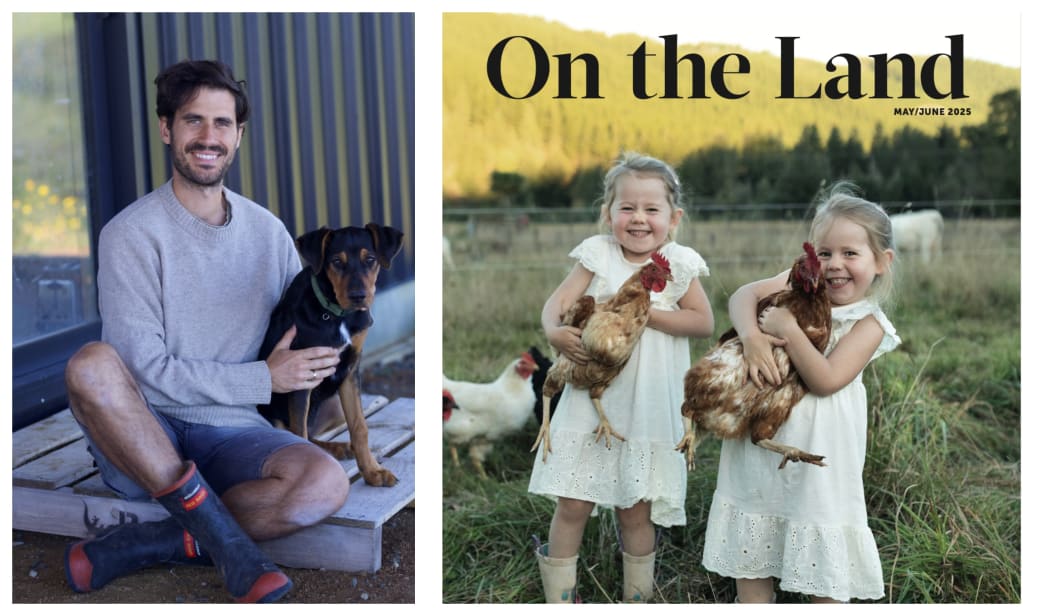Michael Andrew (left) is editor of On the Land, formerly NZ Lifestyle Block magazine