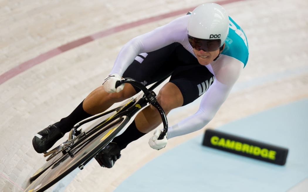 New Zealand cyclist Campbell Stewart.