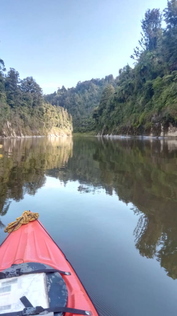 Whanganui River like glass - breathtaking